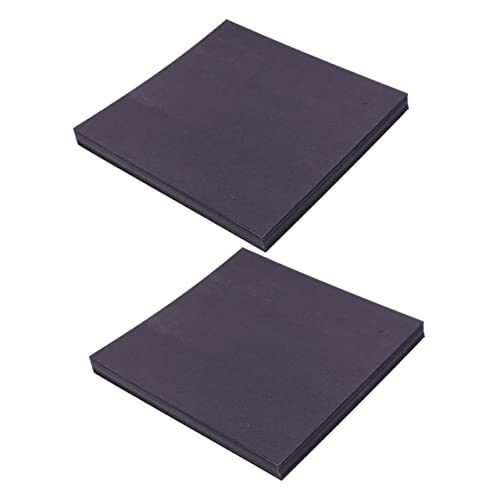 Housoutil 200 Blatt Origami Papier falten farbig DIY liefert DIY zubehör Black von Housoutil