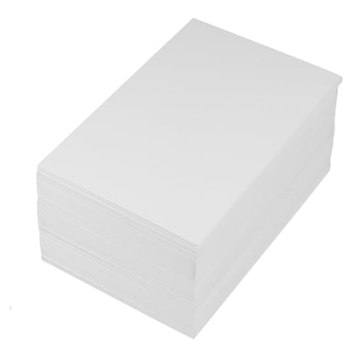 Housoutil 200 Stück Blanko Karteikarten Weiß Doppelseitig Beschreibbar Memo Cards für DIY Grußkarten Notizen Scrapbook Bastelset Housoutil 200 Stück Blanko Karteikarten Weiß Doppelseitig Beschreibbar Memo Cards für DIY Grußkarten Notizen Scrapbook Bastelset von Housoutil