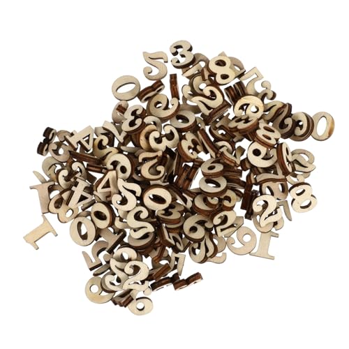 Housoutil 200 Stück Diy Holzscheiben mit Zahlen Natürliche Holzperlen für Kreative Bastelprojekte und Scrapbooking für Diy Dekorationen Housoutil 200 Stück Diy Holzscheiben mit Zahlen Natürliche Holzperlen für Kreative Bastelprojekte und Scrapbooking für Diy Dekorationen von Housoutil