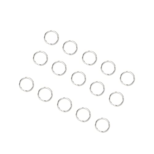 Housoutil 200 Stück Edelstahl Offene Schlüsselringe Split Rings für Schmuckherstellung DIY Schlüsselanhänger Ringe Zubehör für Lanyards und Bastelprojekte Housoutil 200 Stück Edelstahl Offene Schlüsselringe Split Rings für Schmuckherstellung DIY Schlüsselanhänger Ringe Zubehör für Lanyards und Bastelprojekte von Housoutil