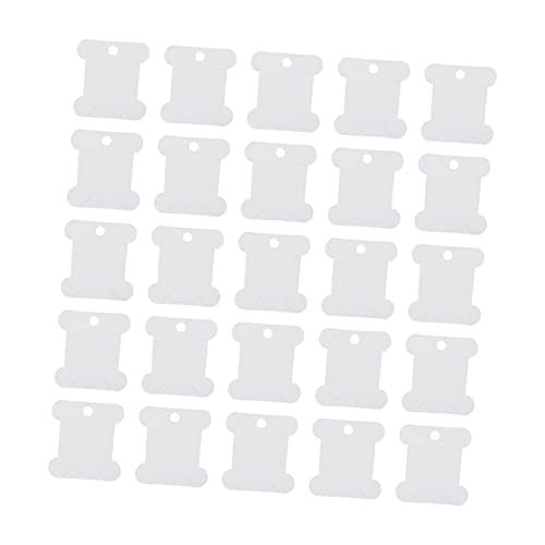 Housoutil 200 Stück Fadenwickelplatten Papier Fadenkarten Diy Fadenhalter für Stickgarn und Nähfäden Praktische Lösung zur Aufbewahrung und Organisation von Garn ohne Verwicklungen von Housoutil