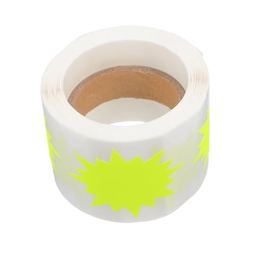 Housoutil 200 Stück Fluo Res Zieren De Burst Schnapp Schilder für Einzelhandel Garagen Diy Projekte Leuchtend Gelb Housoutil 200 Stück Fluo Res Zieren De Burst Schnapp Schilder für Einzelhandel Garagen Diy Projekte Leuchtend Gelb von Housoutil