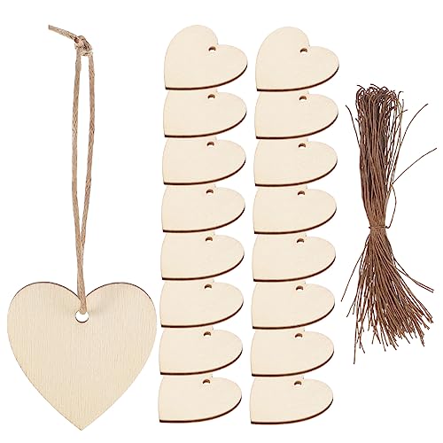 Housoutil 200 Stück Holzherzen Unvollendete Holzverzierungen für DIY Bastelprojekte Herzformen Holz für Valentinstag Dekoration und Kreative Handarbeiten Housoutil 200 Stück Holzherzen Unvollendete Holzverzierungen für DIY Bastelprojekte Herzformen Holz für Valentinstag Dekoration und Kreative Handarbeiten von Housoutil