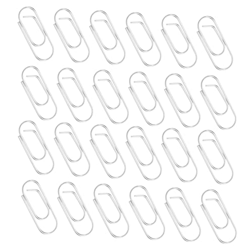 Housoutil 200 Stück Metall Mini Büroklammern Nickel Papierclips mit Festem Halt Wiederverwendbare Kleine Klammern für Büro Schule und Zuhause zur Effizienten Papierorganisation Housoutil 200 Stück Metall Mini Büroklammern Nickel Papierclips mit Festem Halt Wiederverwendbare Kleine Klammern für Büro Schule und Zuhause zur Effizienten Papierorganisation von Housoutil