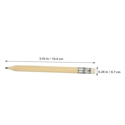 Housoutil 200 Stück Mini Holzbleistifte mit Radiergummi Vorgespitzt Kurze Golfbleistifte mit Rundem Schaft und Leicht für Camping Wandern Schule und Spiele Bulk Housoutil 200 Stück Mini Holzbleistifte mit Radiergummi Vorgespitzt Kurze Golfbleistifte mit Rundem Schaft und Leicht für Camping Wandern Schule und Spiele Bulk von Housoutil
