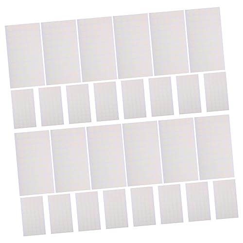 Housoutil 200 Stück Punktpaste Befestigung Runden Montage Sammelalbum Punkte Beidseitig Dünn Klebeband Aufkleber Pads Trans Klarer Klebepunkt Doppelseitige Klebebänder Acryl von Housoutil