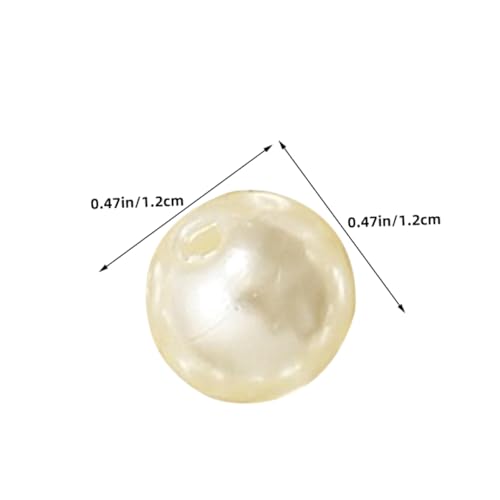 Housoutil 200 Stück Weiße Runde Abs Imitationsperlen mit Vorgebohrt für DIY Schmuckherstellung Armbänder Halsketten Basteln Realistische Perlenoptik Vielseitig Verwendbar Housoutil 200 Stück Weiße Runde Abs Imitationsperlen mit Vorgebohrt für DIY Schmuckherstellung Armbänder Halsketten Basteln Realistische Perlenoptik Vielseitig Verwendbar von Housoutil