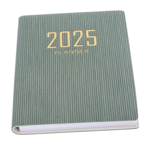 Housoutil 2025 Agenda-Buch Agenda Notebook Spiral-Wochenplaner Notizbücher zeitlos Jahresplaner Uhr notizbuch jahreskalender Monatsplaner Notizblock bequemer akademischer Planer Papier Green Housoutil 2025 Agenda-Buch Agenda Notebook Spiral-Wochenplaner Notizbücher zeitlos Jahresplaner Uhr notizbuch jahreskalender Monatsplaner Notizblock bequemer akademischer Planer Papier Green von Housoutil