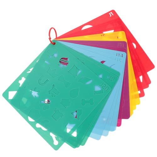 Housoutil 20Blätter Schablonen Langlebigem Pet Material Wiederverwendbare DIY Zeichenschablonen Für Malprojekte Für Scrapbooking Und Bastelarbeiten Housoutil 20Blätter Schablonen Langlebigem Pet Material Wiederverwendbare DIY Zeichenschablonen Für Malprojekte Für Scrapbooking Und Bastelarbeiten von Housoutil