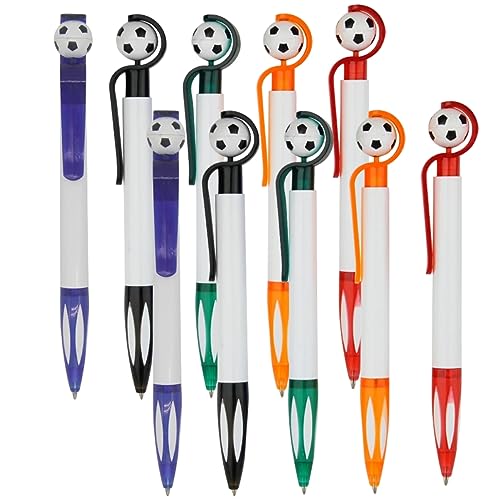 Housoutil 20Stücke Fußball Kugelschreiber Bunte Stifte für Schule Büro für Bastelarbeiten Ergonomisches Design für Komfortables Schreiben Housoutil 20Stücke Fußball Kugelschreiber Bunte Stifte für Schule Büro für Bastelarbeiten Ergonomisches Design für Komfortables Schreiben von Housoutil