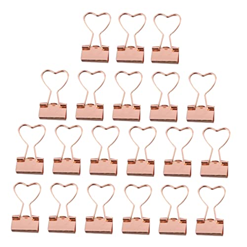 Housoutil 20Stücke Goldene Metallbinderclips Kreative Büroklammern im für Büro Schule und Zuhause Langlebig und Rostbeständig Binden von Dokumenten und Notizen Housoutil 20Stücke Goldene Metallbinderclips Kreative Büroklammern im für Büro Schule und Zuhause Langlebig und Rostbeständig Binden von Dokumenten und Notizen von Housoutil