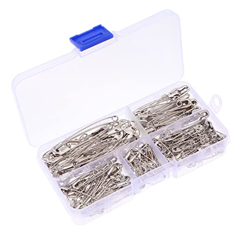 Housoutil 220 Stück Sicherheitsnadeln Set Rostfreie und Praktische Klammern für Kleidung Handwerk und Dekoration Housoutil 220 Stück Sicherheitsnadeln Set Rostfreie und Praktische Klammern für Kleidung Handwerk und Dekoration von Housoutil