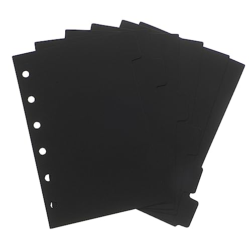 Housoutil 24 Blatt Ringbuch Trennblätter Schwarz Langlebige Binder Dividers mit Register Praktische Seitentrenner für Notizbücher Planer Ordner Büro und Schule Housoutil 24 Blatt Ringbuch Trennblätter Schwarz Langlebige Binder Dividers mit Register Praktische Seitentrenner für Notizbücher Planer Ordner Büro und Schule von Housoutil