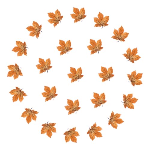 Housoutil 24 Stück Aufnäher Bestickte Aufnäher Zubehör Stickerei Kleine Aufnäher Herbstdekor Aufnäher Für Kleidung Nähflicken Naturstoff Zum Nähen Dekoration Quiltzubehör von Housoutil