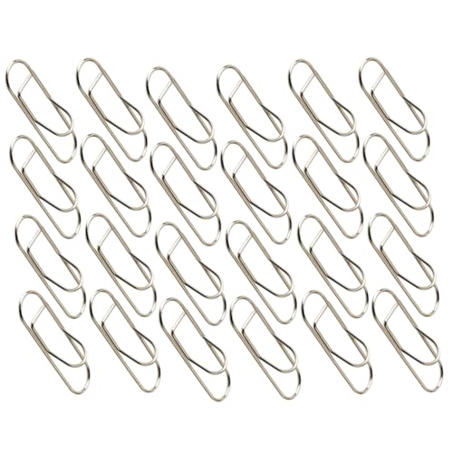 Housoutil 24 Stück Teiliges Metall Pen Clip Verstellbare Stifthalter Büroklammern Rostbeständig Vielseitig für Büro und Schule Sichere Befestigung für Stifte und Papier Silberfarben Housoutil 24 Stück Teiliges Metall Pen Clip Verstellbare Stifthalter Büroklammern Rostbeständig Vielseitig für Büro und Schule Sichere Befestigung für Stifte und Papier Silberfarben von Housoutil