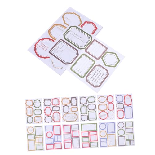 Housoutil 24 Stück Teiliges Vintage Journaling Sticker mit Selbstklebenden Designs Langlebige Memo Pads für Tagebuch Notizbücher und Planer Tragbar für Kreative DIY Dekoration und Housoutil 24 Stück Teiliges Vintage Journaling Sticker mit Selbstklebenden Designs Langlebige Memo Pads für Tagebuch Notizbücher und Planer Tragbar für Kreative DIY Dekoration und von Housoutil