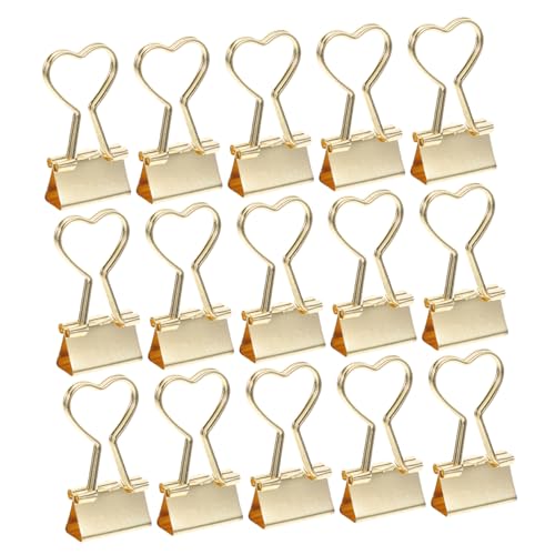 Housoutil 24 Stücke Teiliges Metall Büroklammern Herzform Kleine Papierklemmen für Effektive Dokumentenorganisation Starke Metallbindung Vielseitig für Büro Schule und Zuhause Platzsparend Housoutil 24 Stücke Teiliges Metall Büroklammern Herzform Kleine Papierklemmen für Effektive Dokumentenorganisation Starke Metallbindung Vielseitig für Büro Schule und Zuhause Platzsparend von Housoutil