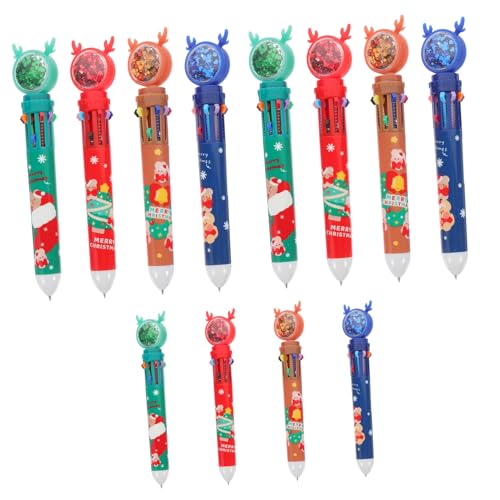 Housoutil 24 Teiliges Weihnachtliche Kugelschreiber Schreibstifte mit Weihnachtsmotiven für Schüler Retractable Ball Point Pens Glattes Schreiben Langlebig Geschenkidee Housoutil 24 Teiliges Weihnachtliche Kugelschreiber Schreibstifte mit Weihnachtsmotiven für Schüler Retractable Ball Point Pens Glattes Schreiben Langlebig Geschenkidee von Housoutil