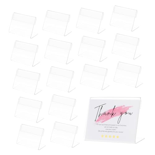 Housoutil 25 Stück Acrylkarte Anzeige Schreibtisch Für Zeichen Staffelei Stehen Tische Halter Kleiner Ausstellungsstand Tabletop -staffelei Tischplatte Transparent Steht Heimbüro Inhaber Housoutil 25 Stück Acrylkarte Anzeige Schreibtisch Für Zeichen Staffelei Stehen Tische Halter Kleiner Ausstellungsstand Tabletop -staffelei Tischplatte Transparent Steht Heimbüro Inhaber von Housoutil