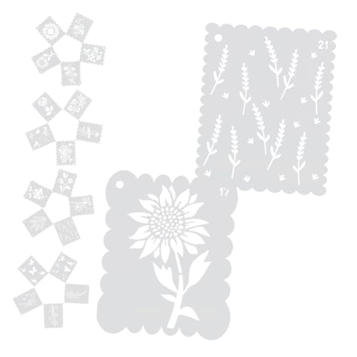 Housoutil 25 Stück Malvorlage malen für Malschablonenvorlage Hochzeit ziehen Form Kunsthandwerk wiederverwendbare Schablonen DIY-Zeichnungsvorlagen dekorative Malschablonen das Haustier Weiß Housoutil 25 Stück Malvorlage malen für Malschablonenvorlage Hochzeit ziehen Form Kunsthandwerk wiederverwendbare Schablonen DIY-Zeichnungsvorlagen dekorative Malschablonen das Haustier Weiß von Housoutil