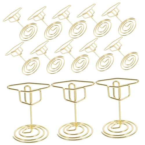 Housoutil 25 Stück Teiliges Tischkartenhalter Doktorhut Design Multifunktionale Clips für Abschlussfeier Memo und Visitenkartenhalter für Party Menüs und Notizen Am Schreibtisch Housoutil 25 Stück Teiliges Tischkartenhalter Doktorhut Design Multifunktionale Clips für Abschlussfeier Memo und Visitenkartenhalter für Party Menüs und Notizen Am Schreibtisch von Housoutil