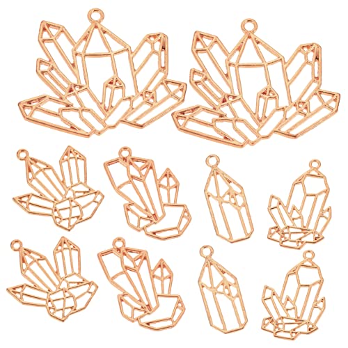 Housoutil 25 Stück hohle Hängerahmen Charme Gold Rahmen zur Schmuckherstellung goldene Anhänger Schmuckrahmen Schmuckanhänger hängende ausgehöhlte Rahmen Legierung Rose Gold Housoutil 25 Stück hohle Hängerahmen Charme Gold Rahmen zur Schmuckherstellung goldene Anhänger Schmuckrahmen Schmuckanhänger hängende ausgehöhlte Rahmen Legierung Rose Gold von Housoutil