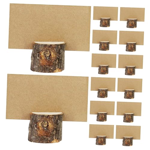 Housoutil 26 Sätze Rustikaler Memohalter aus Holz im Baumstumpf design mit Blanko zettel Vielseitiger Kartenhalter für Notizen Fotos Platzkarten Natürlicher Stabiler Organizer für Housoutil 26 Sätze Rustikaler Memohalter aus Holz im Baumstumpf design mit Blanko zettel Vielseitiger Kartenhalter für Notizen Fotos Platzkarten Natürlicher Stabiler Organizer für von Housoutil