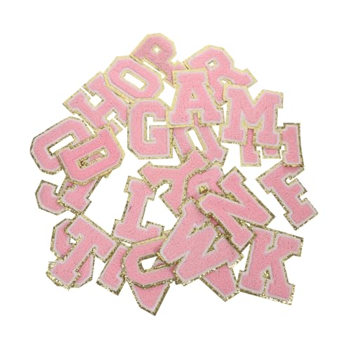 Housoutil 26 Stück Aufnähbare Patches für Kleidung Selbstklebende Gestickte Applikationen für Taschen Hüte Shirts und Mehr zur Reparatur und Dekoration von Housoutil