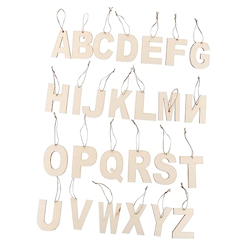Housoutil 26 Stück Teiliges Unvollendetes Holzalphabet Set Nachhaltigem Holz für Diy Bastelprojekte Umweltfreundliche Holzbuchstaben zur Wanddekoration und Kinderzimmergestaltung Housoutil 26 Stück Teiliges Unvollendetes Holzalphabet Set Nachhaltigem Holz für Diy Bastelprojekte Umweltfreundliche Holzbuchstaben zur Wanddekoration und Kinderzimmergestaltung von Housoutil
