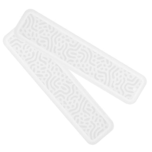 Housoutil 2Stücke DIY Lesezeichen Silikonformen Wiederverwendbare Einfach Zu Verwendende Gießformen Für Lesezeichen Für Bastelprojekte Und Designs Housoutil 2Stücke DIY Lesezeichen Silikonformen Wiederverwendbare Einfach Zu Verwendende Gießformen Für Lesezeichen Für Bastelprojekte Und Designs von Housoutil