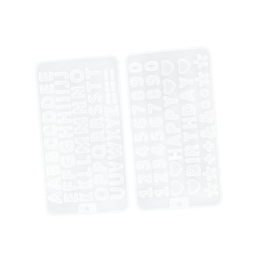 Housoutil 2Stücke DIY Und Silikonformen Alphabet Und Gießformen Für Epoxidharz Handwerkswerkzeuge Für Dekoration Und Bastelprojekte Housoutil 2Stücke DIY Und Silikonformen Alphabet Und Gießformen Für Epoxidharz Handwerkswerkzeuge Für Dekoration Und Bastelprojekte von Housoutil