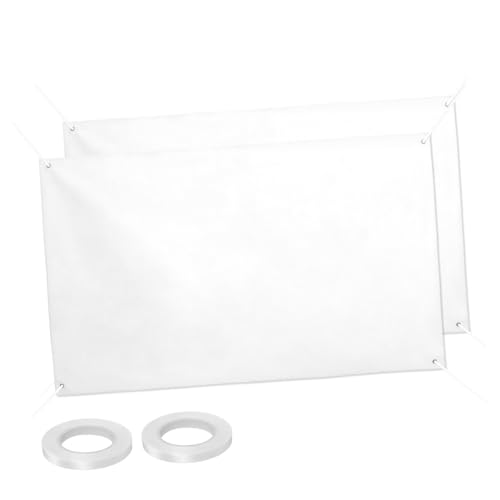 Housoutil 2Stücke Große Leere Banner zum Selbermachen Strapazierfähig für DIY Dekorationen Partys Heimdekoration mit Seil zum Aufhängen Housoutil 2Stücke Große Leere Banner zum Selbermachen Strapazierfähig für DIY Dekorationen Partys Heimdekoration mit Seil zum Aufhängen von Housoutil