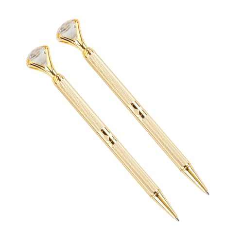 Housoutil 2Stücke Kreativer Kugelschreiber Im Diamantdesign Eleganter Schreibstift Für Schule Büro Langlebig Und Perfektes Für Freunde Familie Housoutil 2Stücke Kreativer Kugelschreiber Im Diamantdesign Eleganter Schreibstift Für Schule Büro Langlebig Und Perfektes Für Freunde Familie von Housoutil