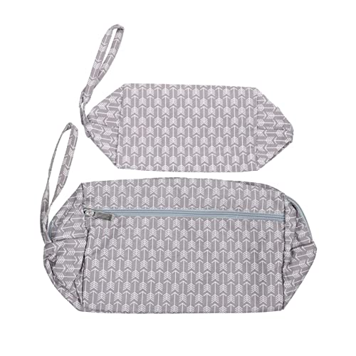 Housoutil 2Stücke Neuartige Wollknäueltasche Faltbare Aufbewahrungstaschen für Garn Praktische Organizer für Häkeln und Stricken Robuster Oxford für Unterwegs von Housoutil