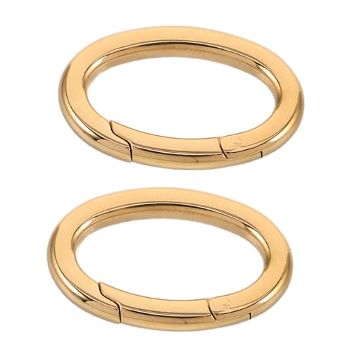 Housoutil 2Stücke Ovaler Karabiner Verschluss für DIY Schmuckherstellung Armbänder und Taschen Langlebig und Einfach zu Bedienen Housoutil 2Stücke Ovaler Karabiner Verschluss für DIY Schmuckherstellung Armbänder und Taschen Langlebig und Einfach zu Bedienen von Housoutil