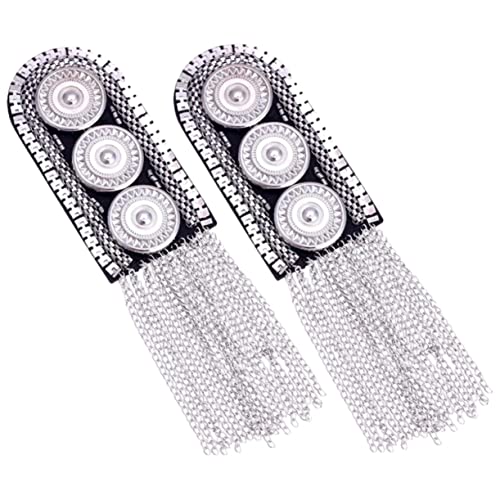 Housoutil 2Stücke Schulterepauletten Mit Quasten Für Handwerkskunst Für Mode Outfits Housoutil 2Stücke Schulterepauletten Mit Quasten Für Handwerkskunst Für Mode Outfits von Housoutil