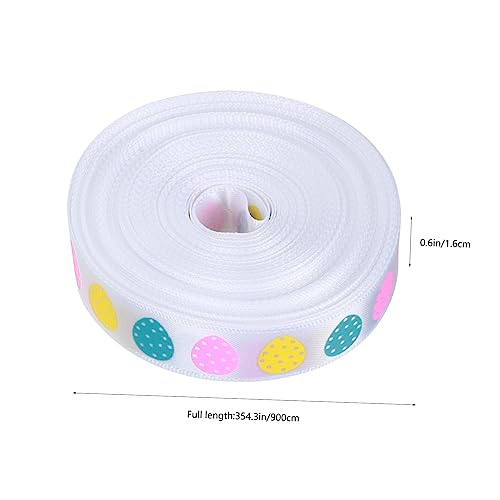 Housoutil 3 Rollen Frühlings Osterbänder aus Dekorative Geschenkverpackungsbänder für Partys Basteln und DIY Farbenfrohes Geschenkband für Frühlings und Osterdekoration Housoutil 3 Rollen Frühlings Osterbänder aus Dekorative Geschenkverpackungsbänder für Partys Basteln und DIY Farbenfrohes Geschenkband für Frühlings und Osterdekoration von Housoutil