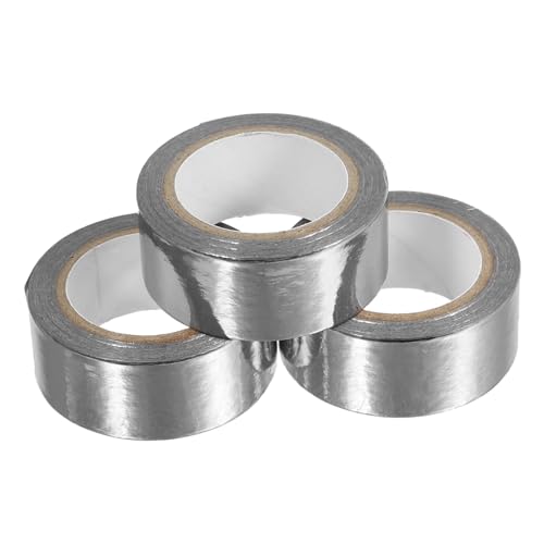 Housoutil 3 Rollen Heißprägeband Strasssteine verwaschen Goldband beidseitig doppelseitiges Klebeband Mehrzweck-Washi-Tape Tagebuchband Bastelband Klebeband für Scrapbooking Papier Silver Housoutil 3 Rollen Heißprägeband Strasssteine verwaschen Goldband beidseitig doppelseitiges Klebeband Mehrzweck-Washi-Tape Tagebuchband Bastelband Klebeband für Scrapbooking Papier Silver von Housoutil