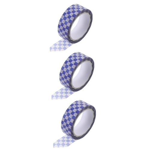 Housoutil 3 Rollen Washi Tape Weiße Karos DIY Dekoration für Scrapbooking und Bastelprojekte Handgezeichnetes Klebeband mit Fester Haftung für Bastelideen Housoutil 3 Rollen Washi Tape Weiße Karos DIY Dekoration für Scrapbooking und Bastelprojekte Handgezeichnetes Klebeband mit Fester Haftung für Bastelideen von Housoutil