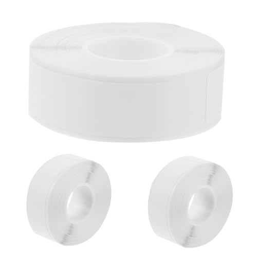 Housoutil 3 Rollen Wasserfestes Etikettenpapier Aufkleber Haftetiketten Groß Thermal- Ordneretiketten Beschriftungsbänder Etiketten Für Thermodrucker Band Weiß Thermosynthetisches Papier von Housoutil