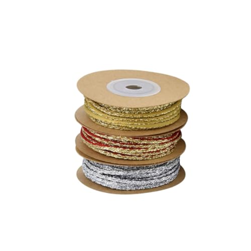 Housoutil 3 Rollen Weihnachts Ripsband Geschenkband Yards Polyester Geripptes Schleifenband Kontrastfarben Vielseitiges Dekoband für Geschenkverpackung Diy Party Weihnachtsbaum und Housoutil 3 Rollen Weihnachts Ripsband Geschenkband Yards Polyester Geripptes Schleifenband Kontrastfarben Vielseitiges Dekoband für Geschenkverpackung Diy Party Weihnachtsbaum und von Housoutil