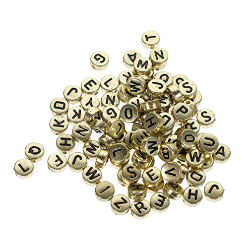 Housoutil 3 Sätze Acryl Buchstabenperlen Dekorative Alphabet Perlen Für Diy Armbänder Schmuckherstellung Und Bastelprojekte Rund Leicht Und Tragbar 600 Stück * 3 von Housoutil