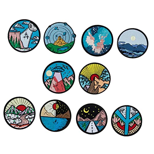 Housoutil 3 Sätze Aufnäher Für Rucksäcke Stickerei Patches Für Kleidung Bügelapplikationen Zur Individuellen Gestaltung Von Taschen Und Textilien Für Diy Projekte 10 Stück * 3 Housoutil 3 Sätze Aufnäher Für Rucksäcke Stickerei Patches Für Kleidung Bügelapplikationen Zur Individuellen Gestaltung Von Taschen Und Textilien Für Diy Projekte 10 Stück * 3 von Housoutil
