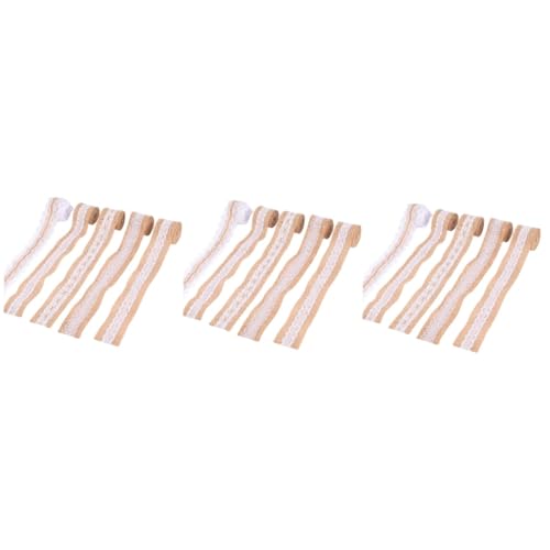 Housoutil 3 Sätze Baumwollstreifen Diy Deko Bänder Für Hochzeitsdekoration Handgefertigte Bastelmaterialien Bezaubernden Farben Und Langlebigem Design 5rolle*3 Housoutil 3 Sätze Baumwollstreifen Diy Deko Bänder Für Hochzeitsdekoration Handgefertigte Bastelmaterialien Bezaubernden Farben Und Langlebigem Design 5rolle*3 von Housoutil