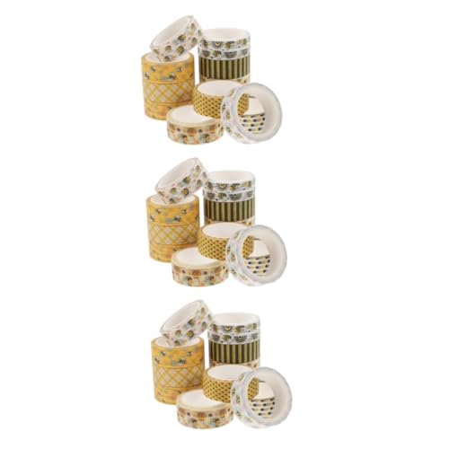 Housoutil 3 Sätze Blumenband Washi-tape Für Scrapbooking Washi -aufkleber Dekorative Bänder Für Sammelalben Notizbuch Diy Washi Tape Wickelband Washi-tape-scrapbooking 12 Rollen * 3 Housoutil 3 Sätze Blumenband Washi-tape Für Scrapbooking Washi -aufkleber Dekorative Bänder Für Sammelalben Notizbuch Diy Washi Tape Wickelband Washi-tape-scrapbooking 12 Rollen * 3 von Housoutil
