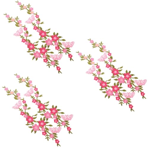 Housoutil 3 Sätze Bügelpatches Schmetterling Und Blume Gestickte Applikationen Für Diy Kleidung Aufnäher Für Shirts Jeans Taschen Und Bastelprojekte 2 Stück * 3 Housoutil 3 Sätze Bügelpatches Schmetterling Und Blume Gestickte Applikationen Für Diy Kleidung Aufnäher Für Shirts Jeans Taschen Und Bastelprojekte 2 Stück * 3 von Housoutil
