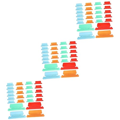 Housoutil 3 Sätze Bunte Registerkarten Für Ordner Hängemappen Etiketten Für Einfache Dokumentenklassifizierung Wiederverwendbare Beschriftung Tragbar Für Büro Und Zuhause 40 Stück * 3 von Housoutil