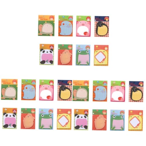 Housoutil 3 Sätze Bunte Tierformen Haftnotizen Cartoon Memo Notizen Für Büro Zuhause Selbstklebend Wiederverwendbar Stark Haftend Aus Hochwertigem 24 Stück * 3 Housoutil 3 Sätze Bunte Tierformen Haftnotizen Cartoon Memo Notizen Für Büro Zuhause Selbstklebend Wiederverwendbar Stark Haftend Aus Hochwertigem 24 Stück * 3 von Housoutil