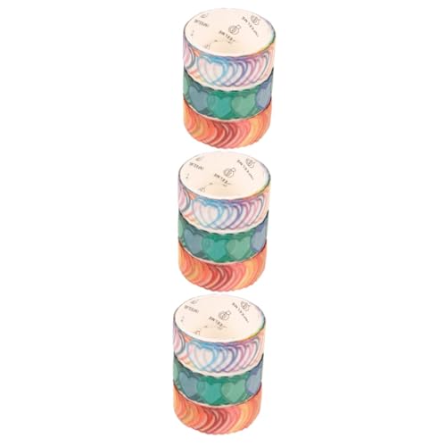 Housoutil 3 Sätze Confession Poetry Tape Sticky Für Selbstklebendes Scrap Notizbuch Mehrzweck Washi Tape Washi Tape Farbige Washi Tapes Washi Tape Aufkleber Journaling 3 Rollen * 3 von Housoutil