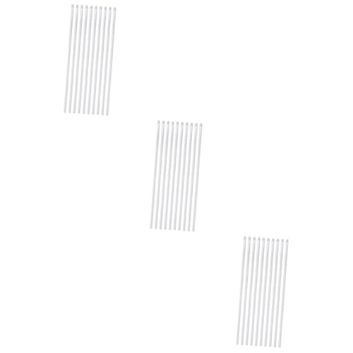 Housoutil 3 Sätze Diy Armband Bastelstreifen C Förmig Offene Manschette Armband Materialien Poliert Für Diy Armbandherstellung Silber 10 Stück * 3 von Housoutil